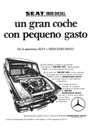 1971 - SEAT 1800 D MERCEDES (1500)