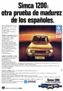 1976 - SIMCA 1200 'MADUREZ'