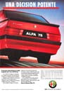 1989 - ALFA ROMEO 75