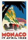1932 - GRAND PRIX MONACO POSTER