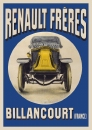 1908 - RENAULT FRERES POSTER