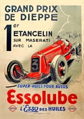 1934 - ESSO, GRAND PRIX DIEPPE, MASERATI 8CM