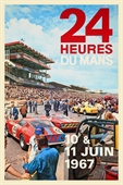1967 - 24 HORAS LE MANS, CARTEL