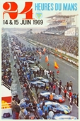 1969 - 24 HORAS LE MANS, CARTEL