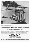 1969 - AUTHI MINI 1275 C 'BANDERA'