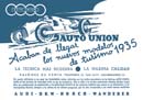 1935 - AUTO UNION (AUDI DKW HORCH WANDERER)