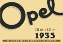 1935 - OPEL 10/15HP