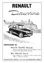 1957 - RENAULT DAUPHINE TRIUNFOS