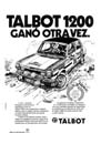 1981 - TALBOT 1200 TRIUNFO (SIMCA)