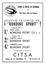 1954 - RONDINE TRIUNFO GALAPAGAR