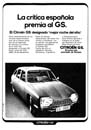 1973 - CITROEN GS 'COCHE DEL AÑO'
